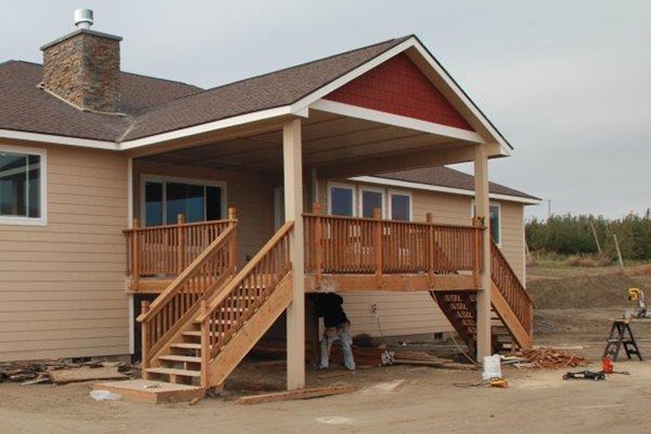 Covered Porch Upgrade