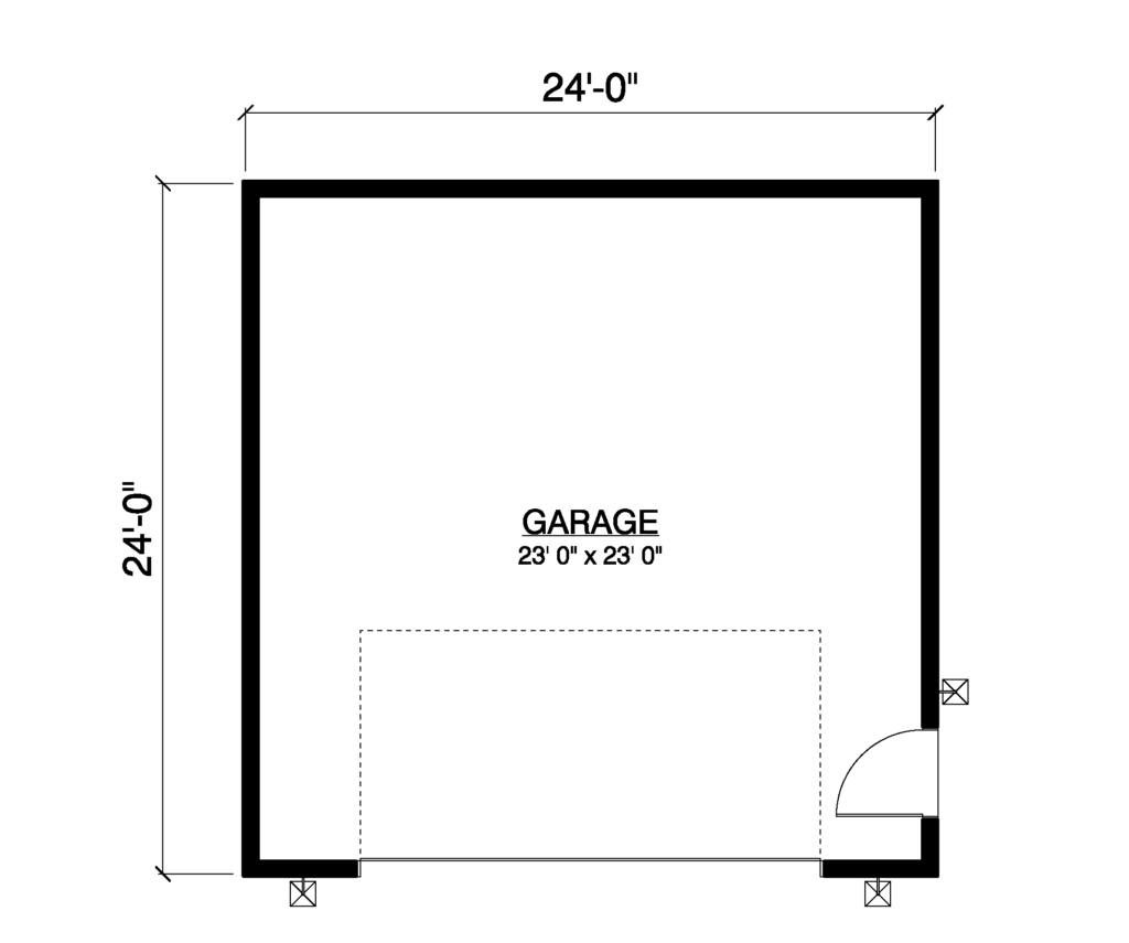 Simple Garage Floor Plan