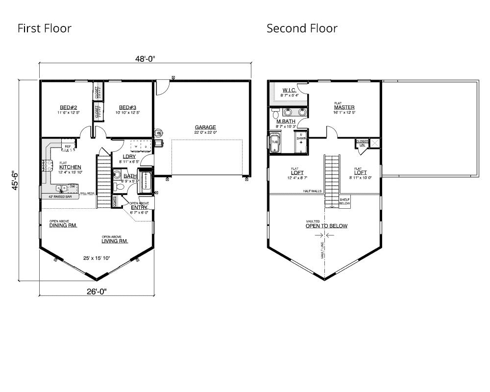 Seaview floor plan