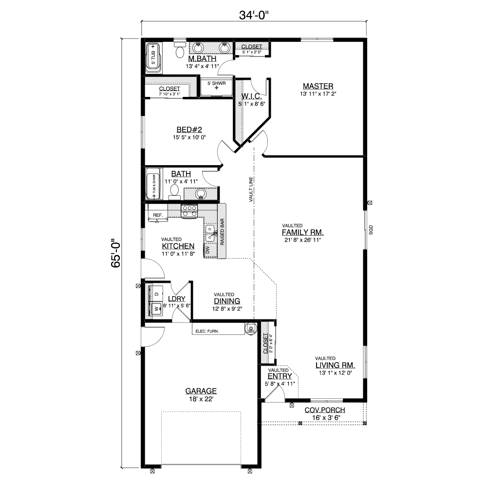 Easton floor plan