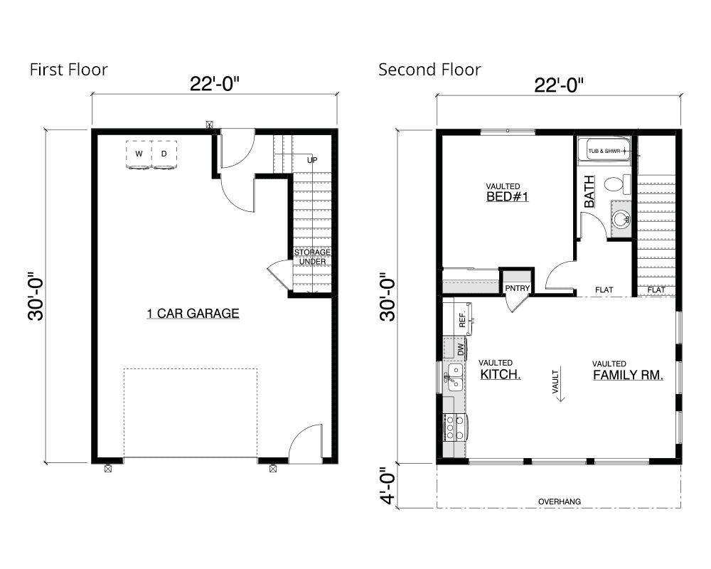 Keyport Home Plan Layout
