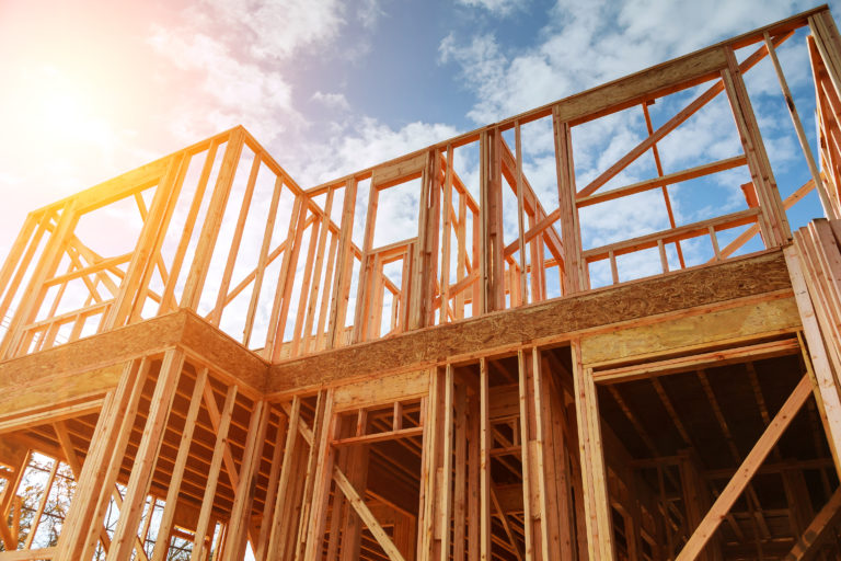Lumber Framing Home Building