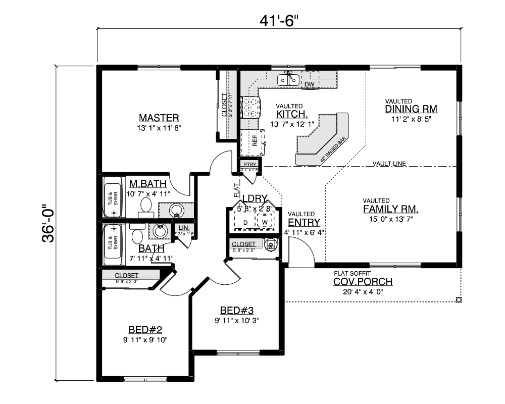 Windsor Court ADU floor plan