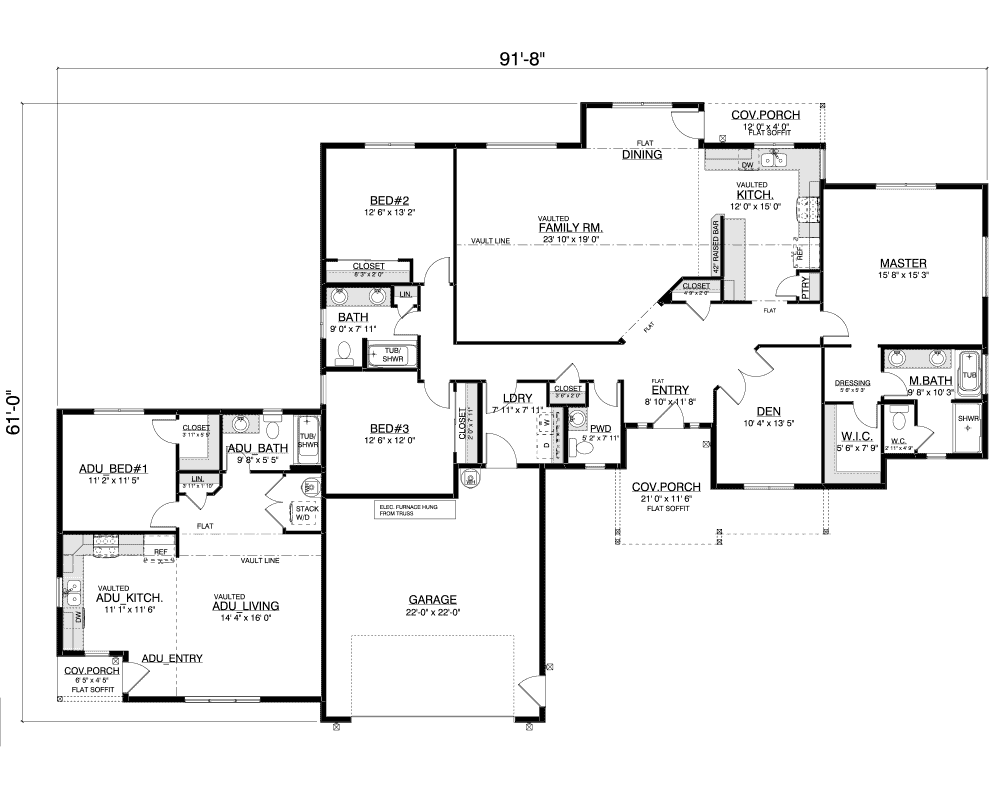 The Wisteria Floor Plan