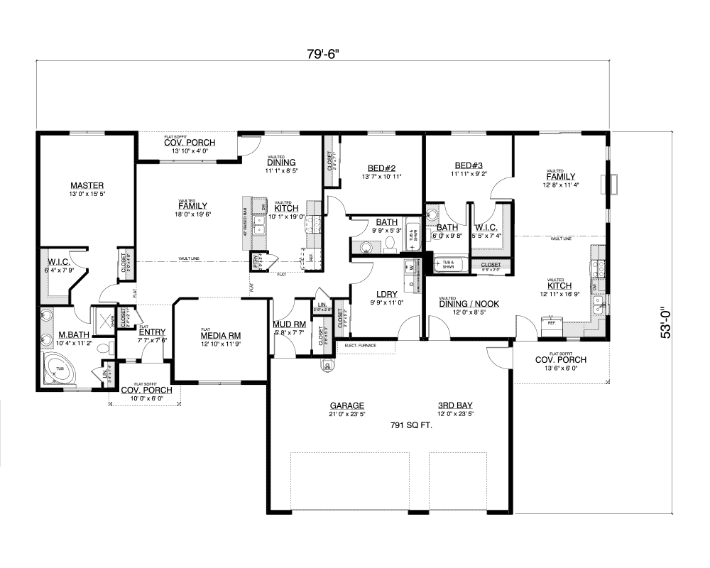 Warwick Home Plan Layout