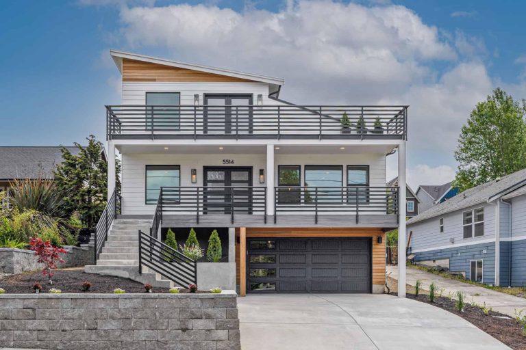 Exterior design of a home