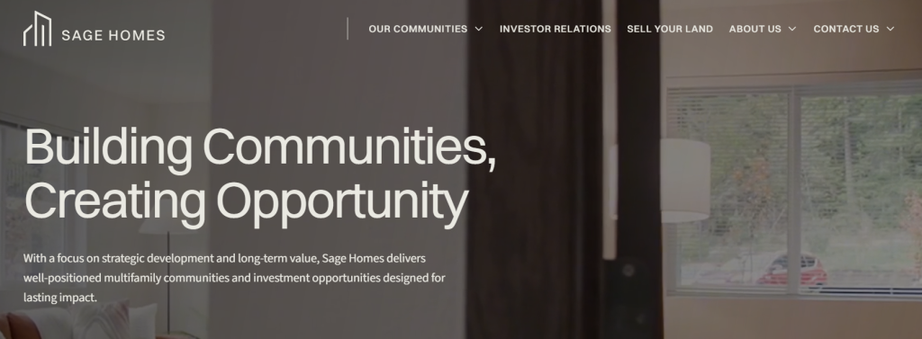  sage homes northwest website
