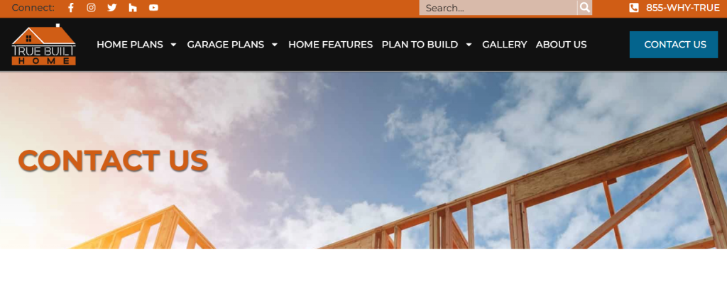 true built home website
