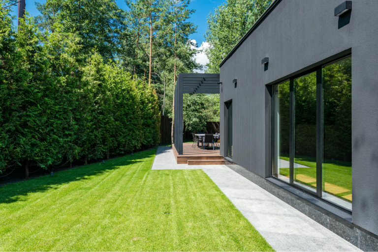 modern house exterior