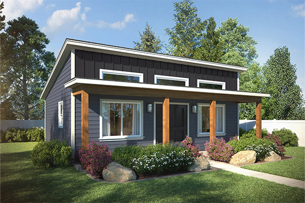 Pacific Modern ADU Home Plan