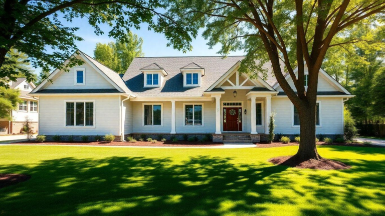 white home in salem oragon